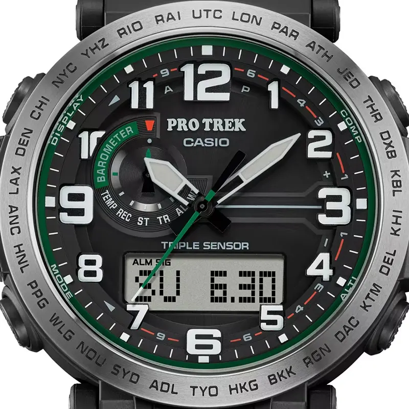 Casio PRO TREK Tough Solar Outdoor Men's Watch- PRG-601-1DR